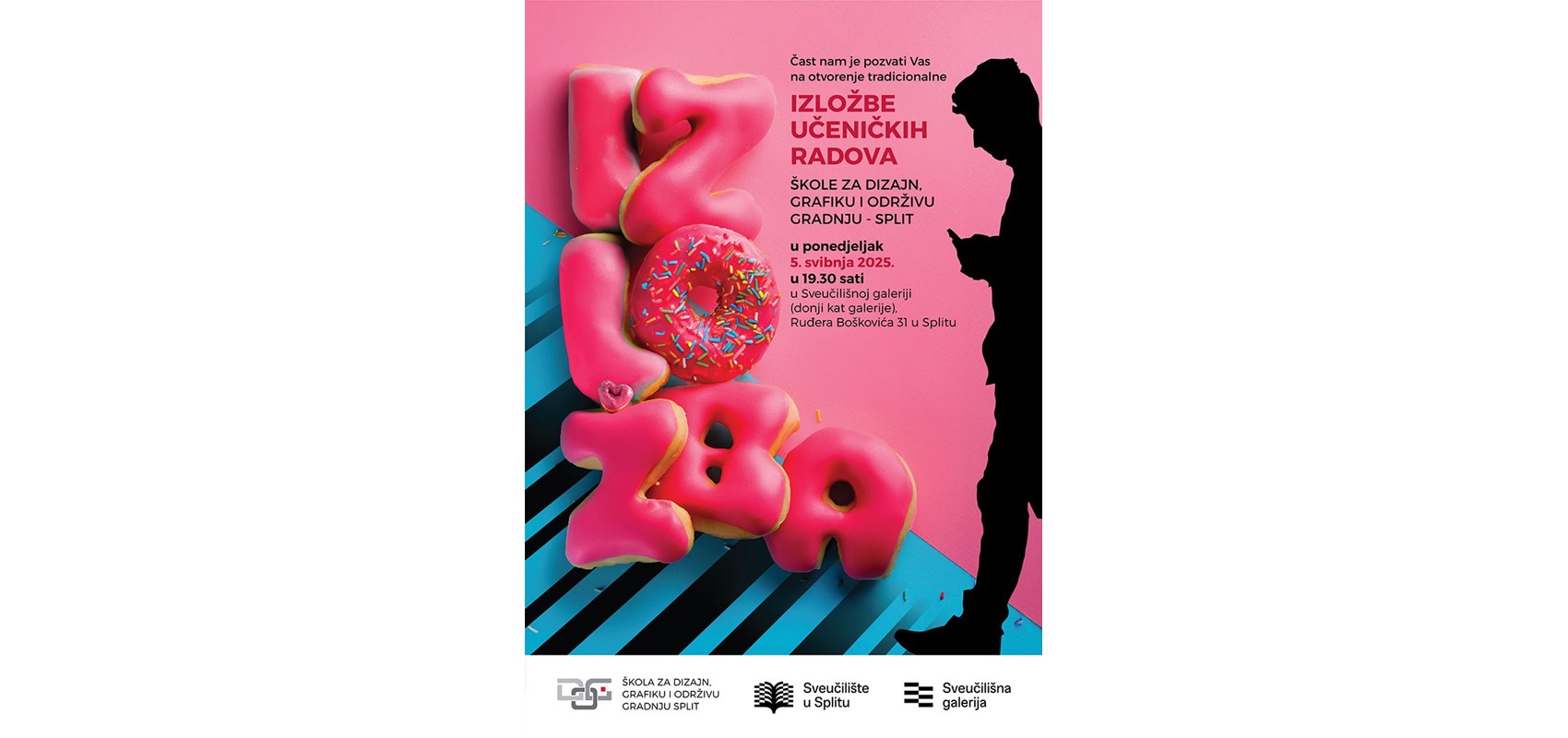 Izložba učeničkih radova Škole za dizajn, grafiku i održivu gradnju Split 
